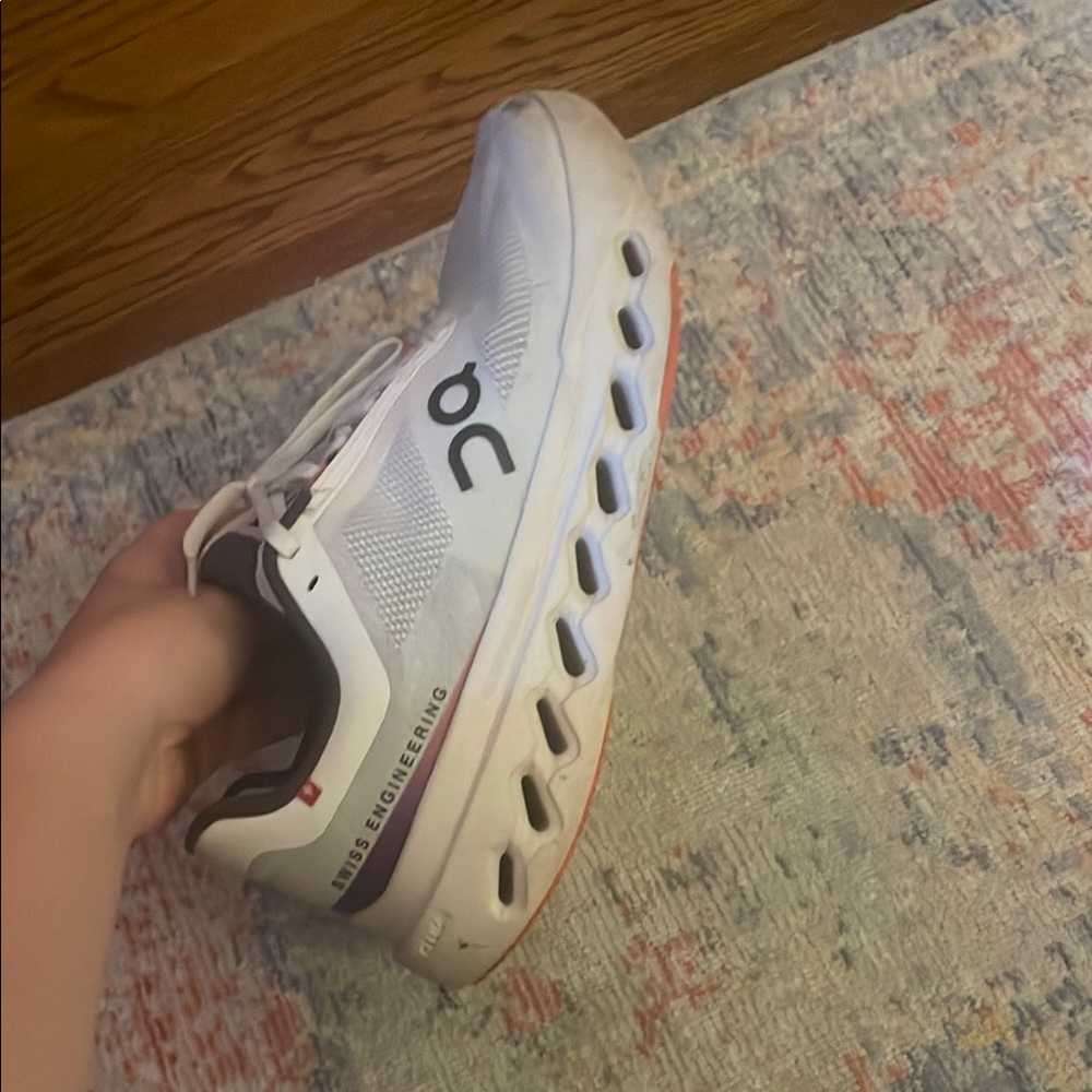 White Athletic Sneakers by On Cloud